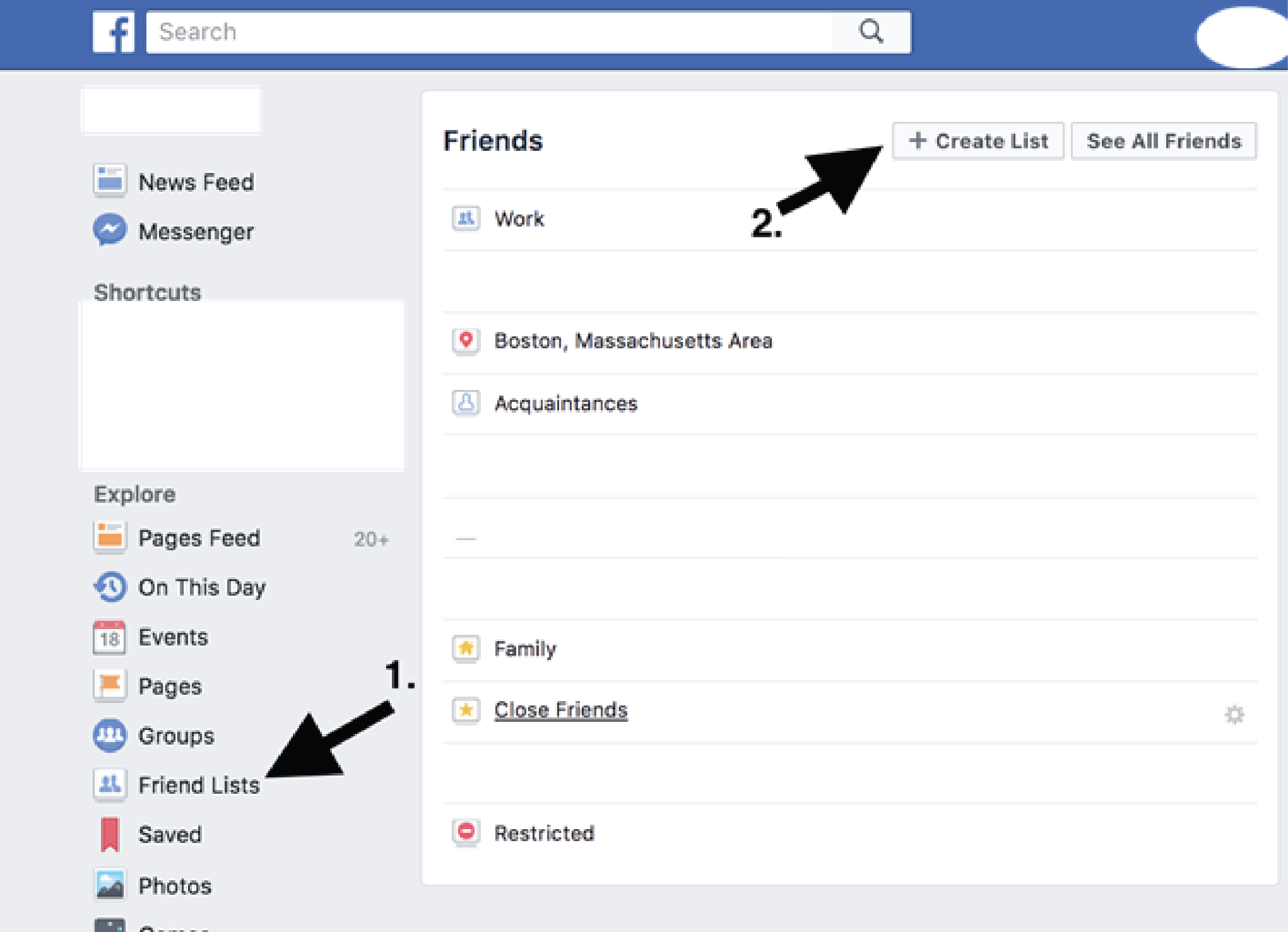 Create list