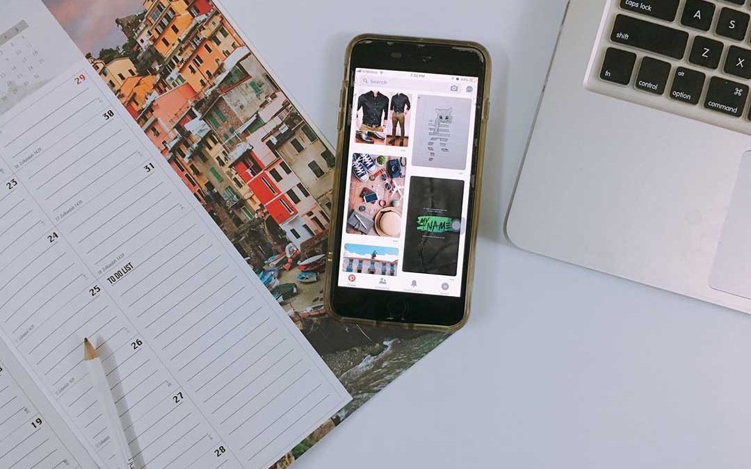 instagram post showing on handphone