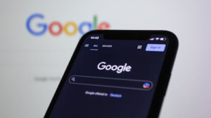 Google search open on a smartphone representing the May 2026 Google core update